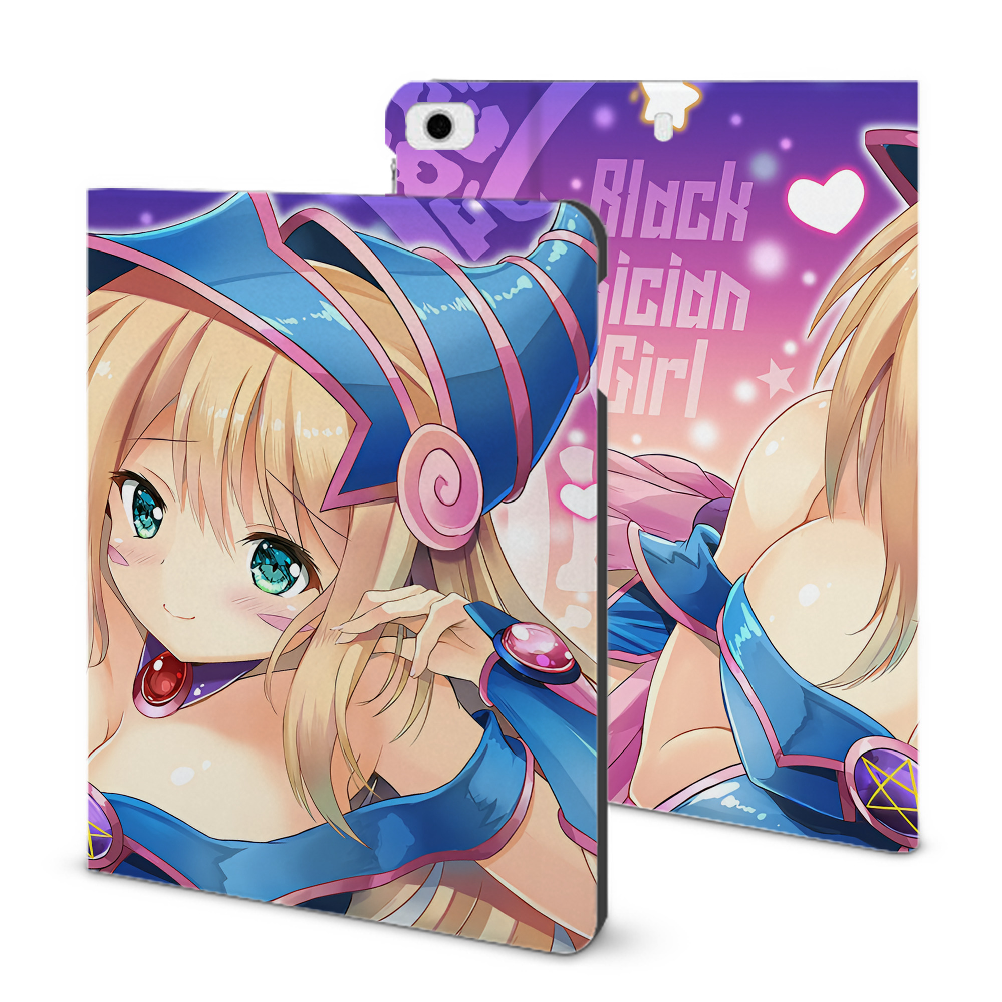 （画像用） 遊☆戯☆王 Yu-Gi-Oh! IPad ケース ブック型 PUレザー TPU 耐衝撃 軽量 薄型 ペン収納なし 全面保護 IPad 各モデル対応